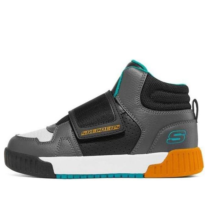 (GS) Skechers Adapters 'Gray Black Blue' 405700L-CCBK