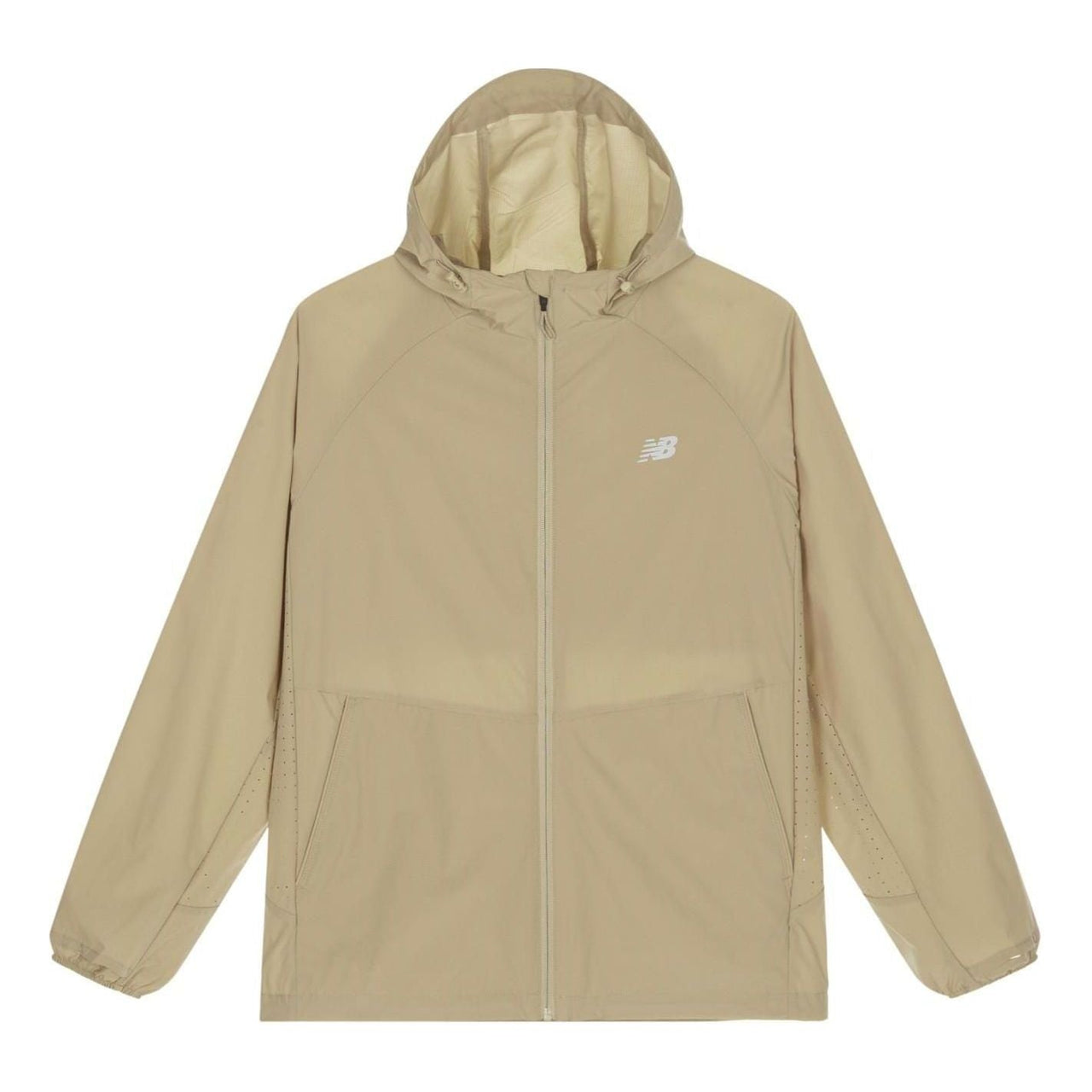 New Balance 'Runners Aren't Normal' Hooded Jacket 'Khaki' NAE24101-BWN