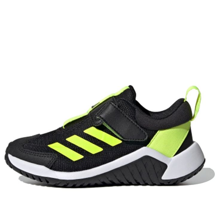 (GS) adidas 4Uture Sport Ac K 'Black Yellow White' FX2199