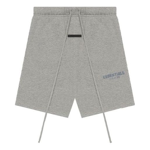 Fear of God Essentials SS21 Sweatshort Dark Heather Oatmeal FOG-SS21-619