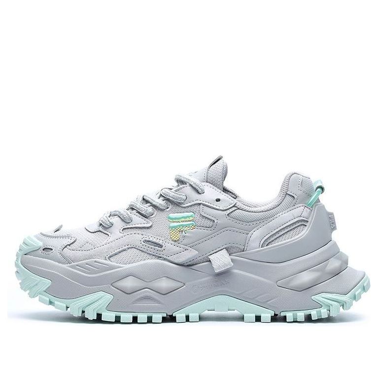 (WMNS) FILA FUSION Bianco Sneakers 'Grey Blue' T12W221303FVC
