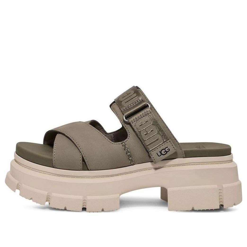 (WMNS) UGG Ashton Slide 'Moss Green' 1136765-MSG