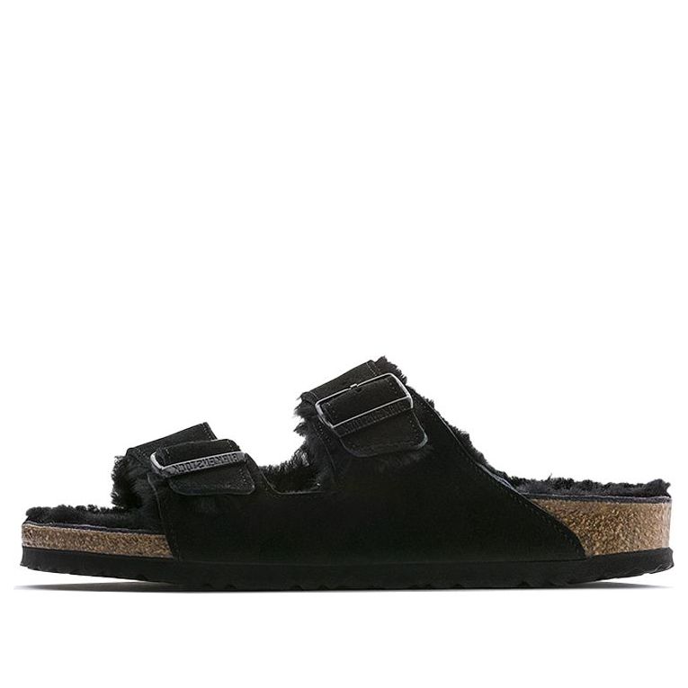 Birkenstock Arizona Fleece Lined Shoe Version Black Unisex 752663