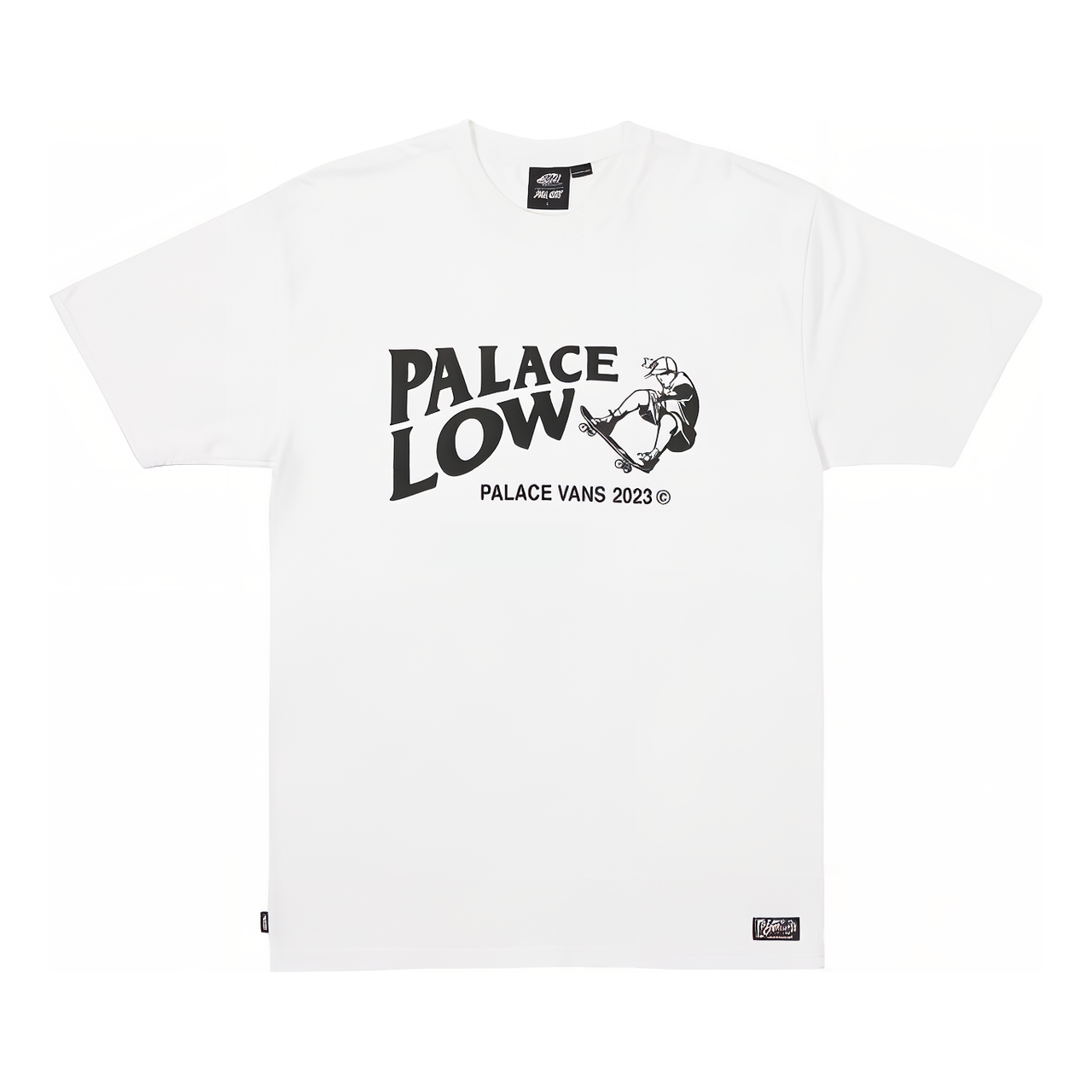 Palace x Vans Low T-Shirt 'White' VN0008D6WHT