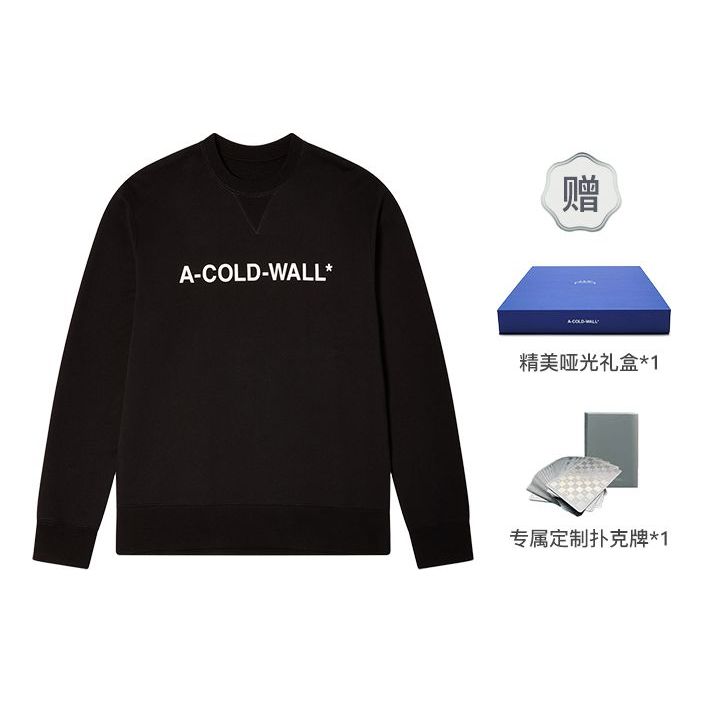 A-COLD-WALL* Essential Logo Sweatshirt 'Black' ACWMW082-BLACK