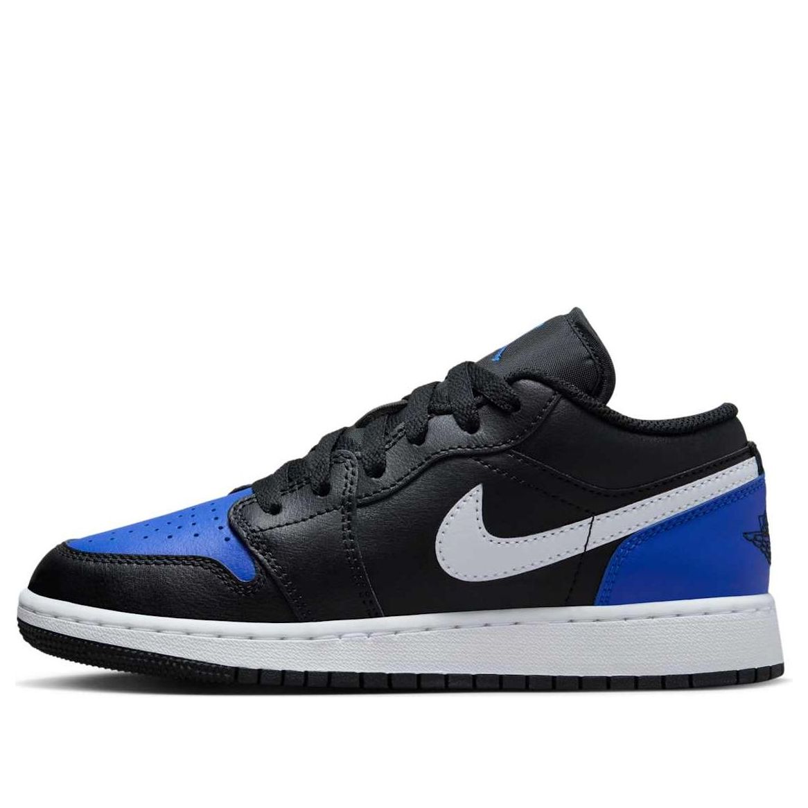 (GS) Air Jordan 1 Low 'Black Game Royal White' 553560-042