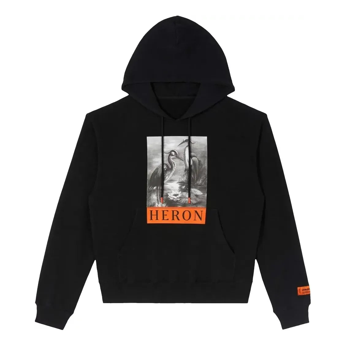 HERON PRESTON Hoodie Heron 'Black White' HMBB017C99JER0041001