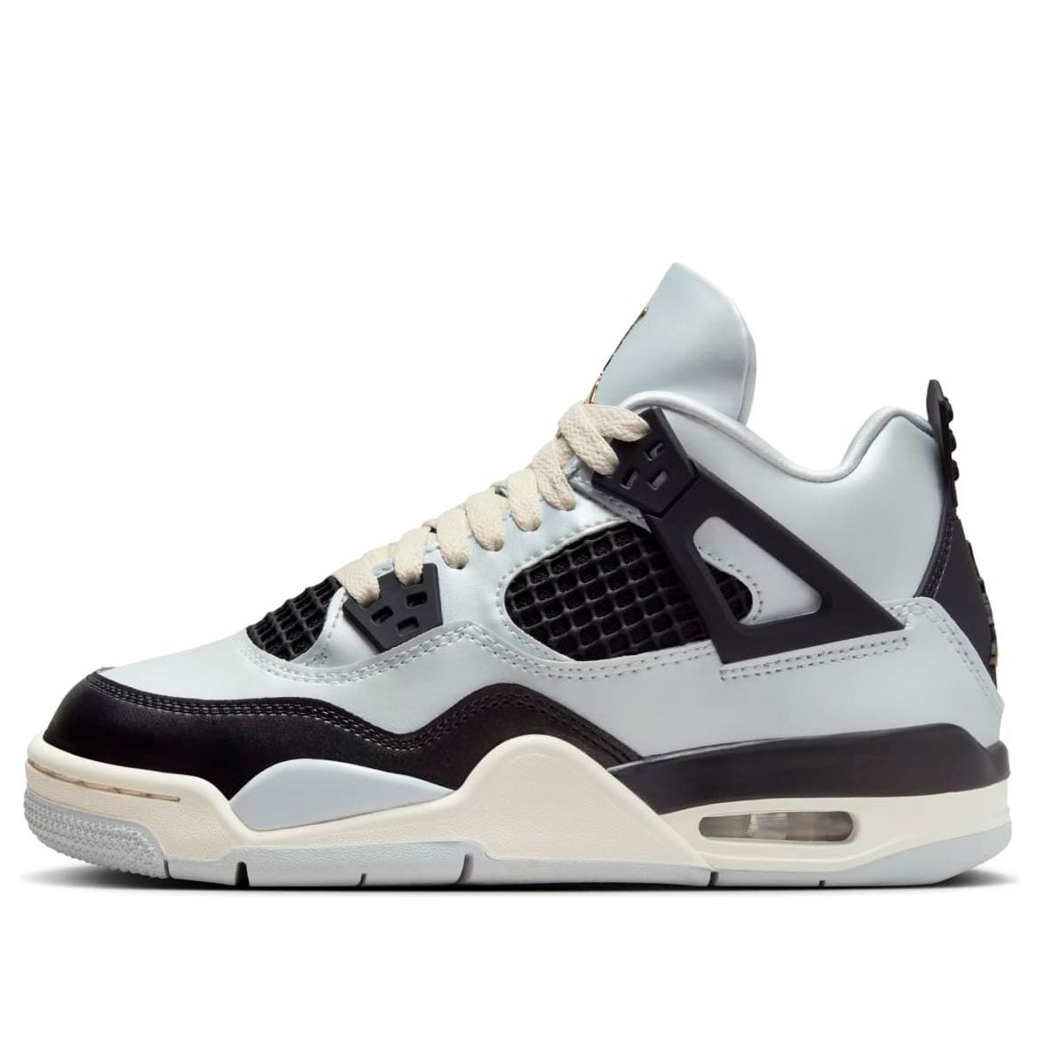 (GS) Air Jordan 4 Retro 'Pure Platinum' FZ8585-070