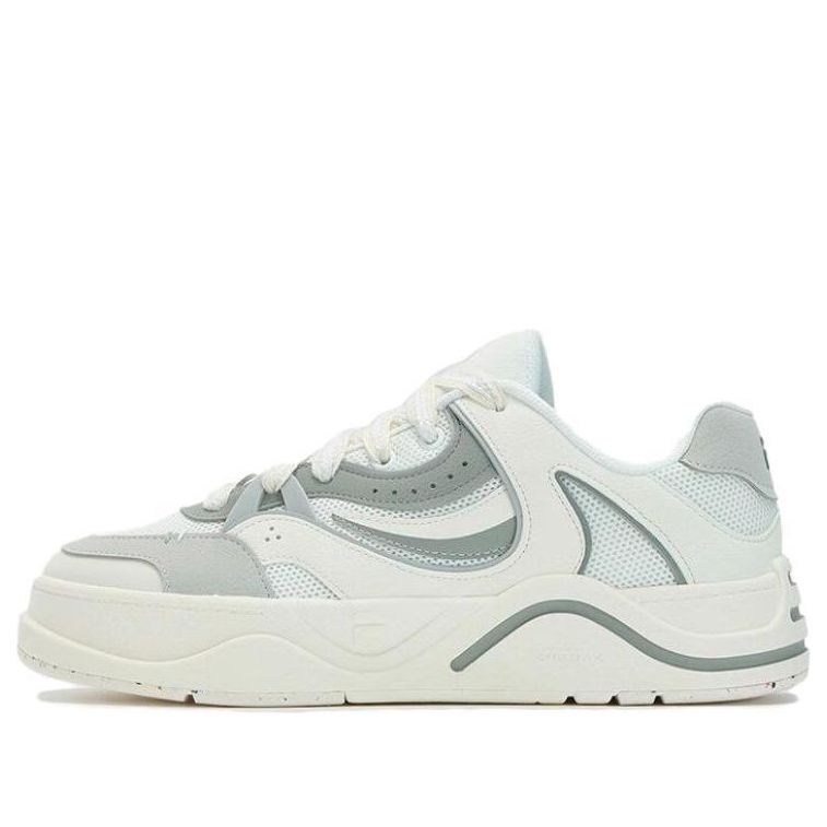 FILA FUSION Bank DX Skate Shoes 'White Grey' T12M332201FBG