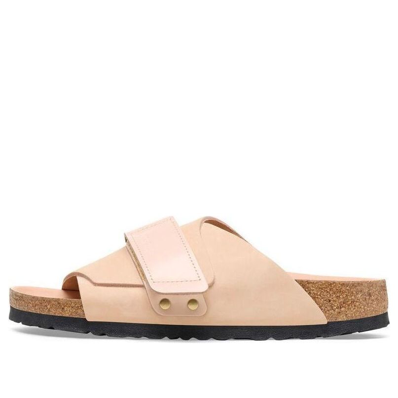 (WMNS) Birkenstock Kyoto Nubuck Leather Sandals 'New Beige' 1026560