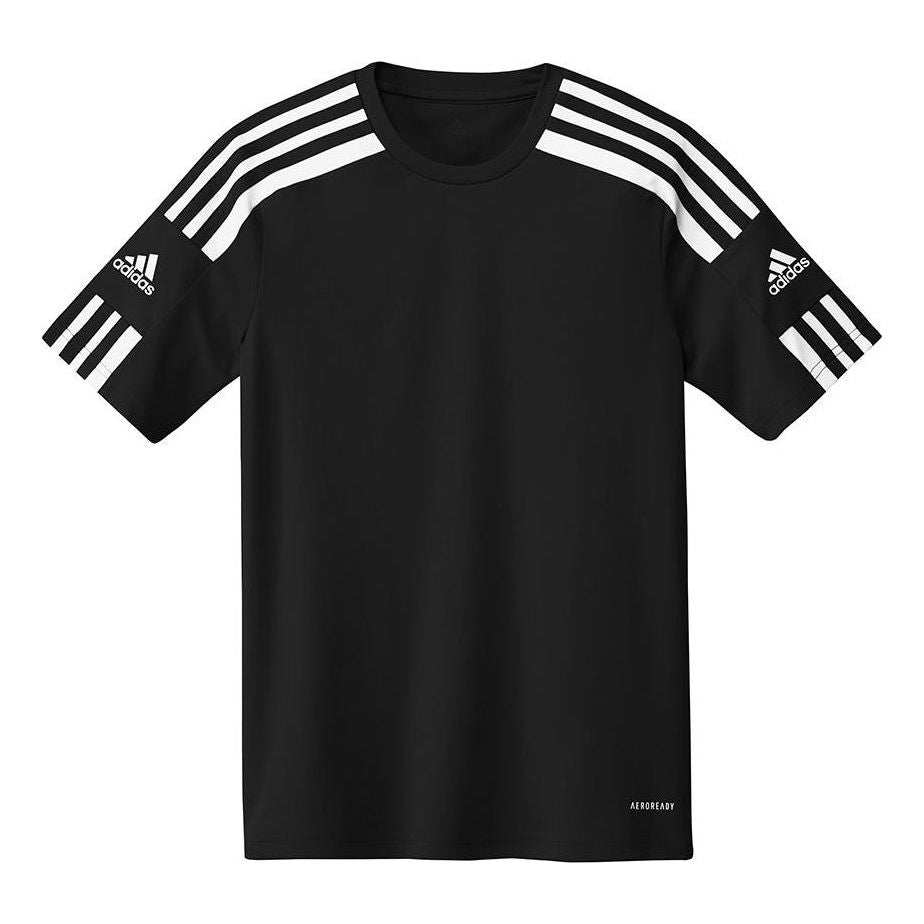 (GS) adidas 3-Stripes Short Sleeves Tee 'Black White' GN5739