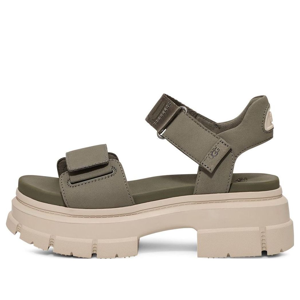 (WMNS) UGG Ashton Ankle Sandals 'Moss Green' 1136764-MSG