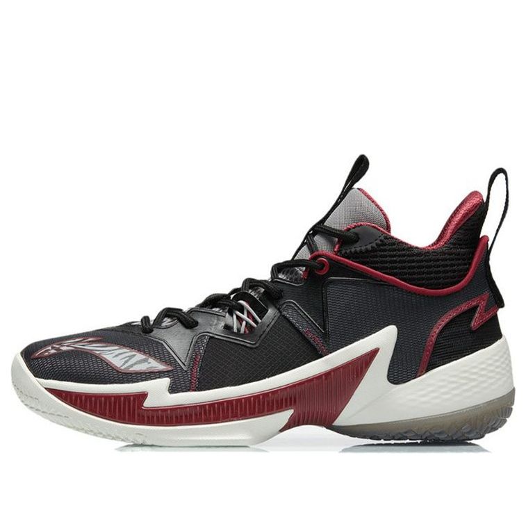 Li-Ning Zhengfeng Mid 'Black Red' ABAR083-1