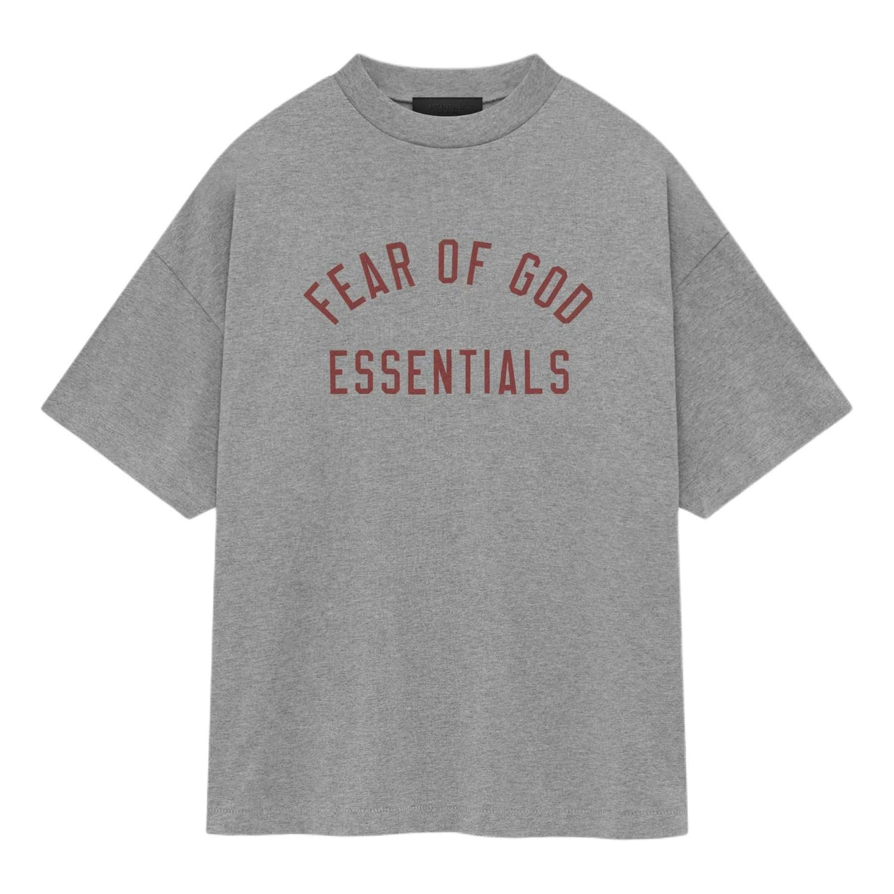 Fear of God Essentials Jersey Crewneck Tee 'Dark Heather' 125BT244191F