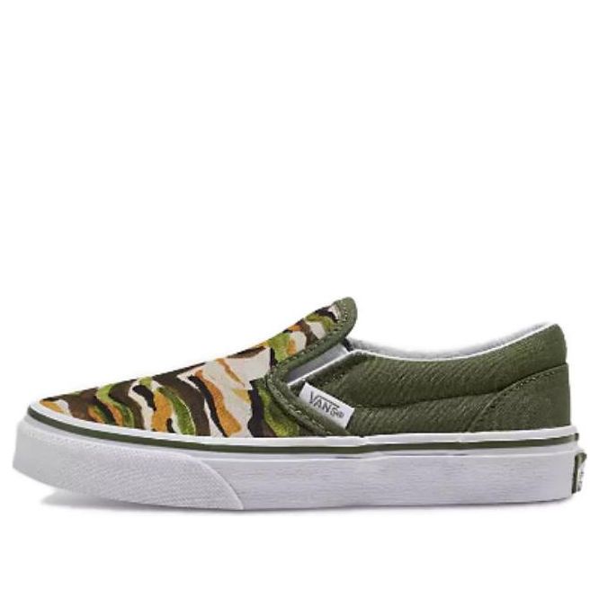 (PS) Vans Classic Slip-On 'Camo Green' VN0A5KXMBGK