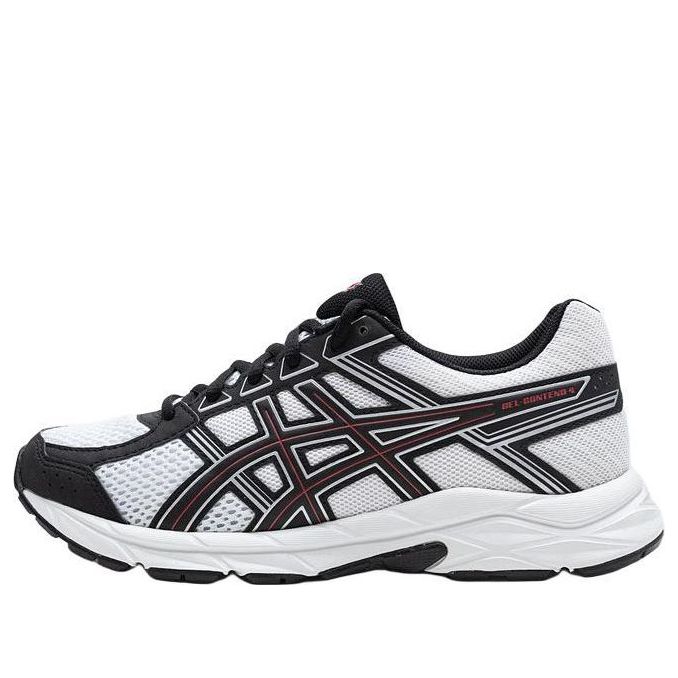 (GS) ASICS Gel-Contend 4 'White Black' 1014A322-100