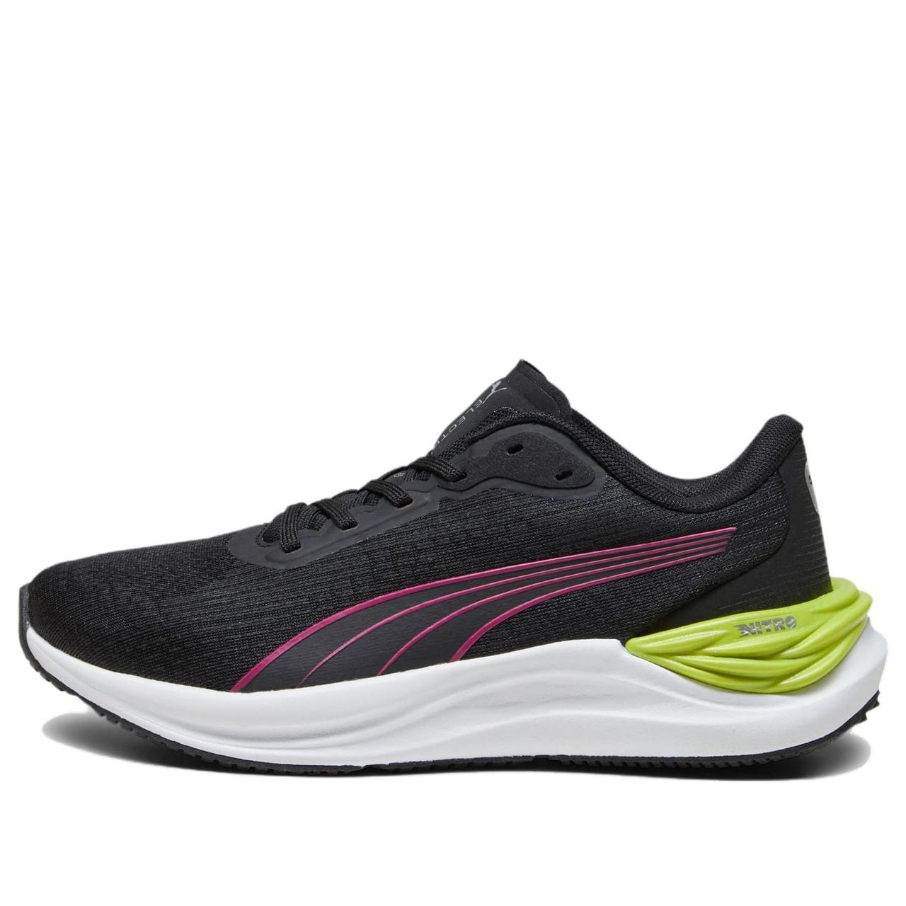 (GS) PUMA Electrify Nitro 3 'Black Pinktastic' 379118-03