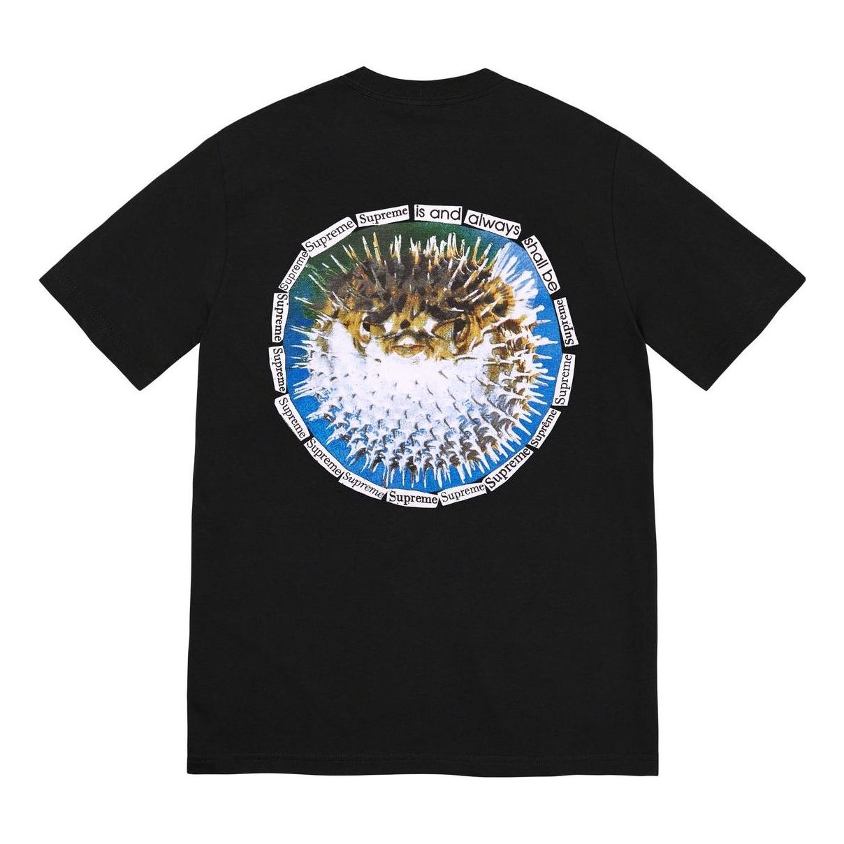 Supreme Blowfish T-Shirt 'Black Blue White' SUP-SS23-282