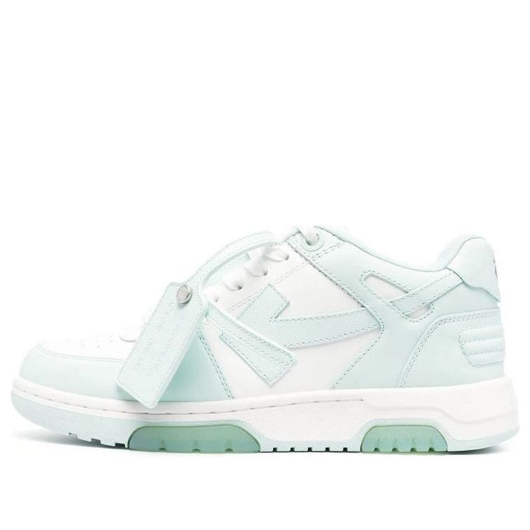 (WMNS) Off-White Out Of Office Low-Top Sneaker 'White Teal' OWIA259F22LEA0010151