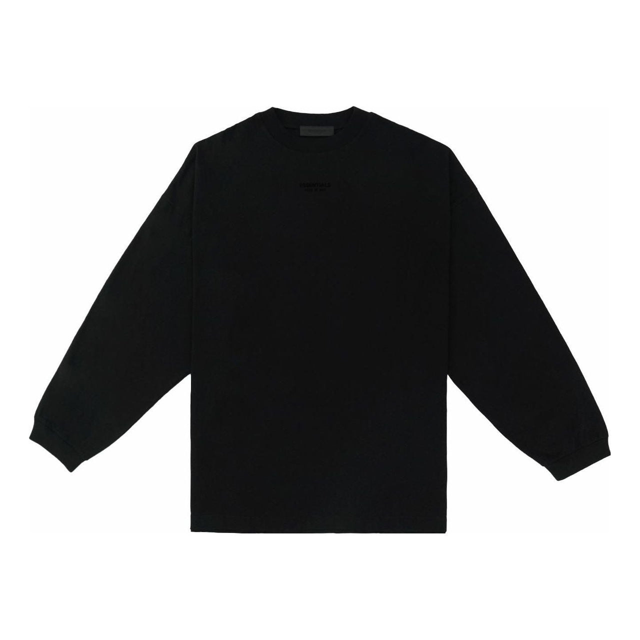 Fear of God Essentials FW23 Long Sleeve Tee 'Jet Black' 125BT232010F