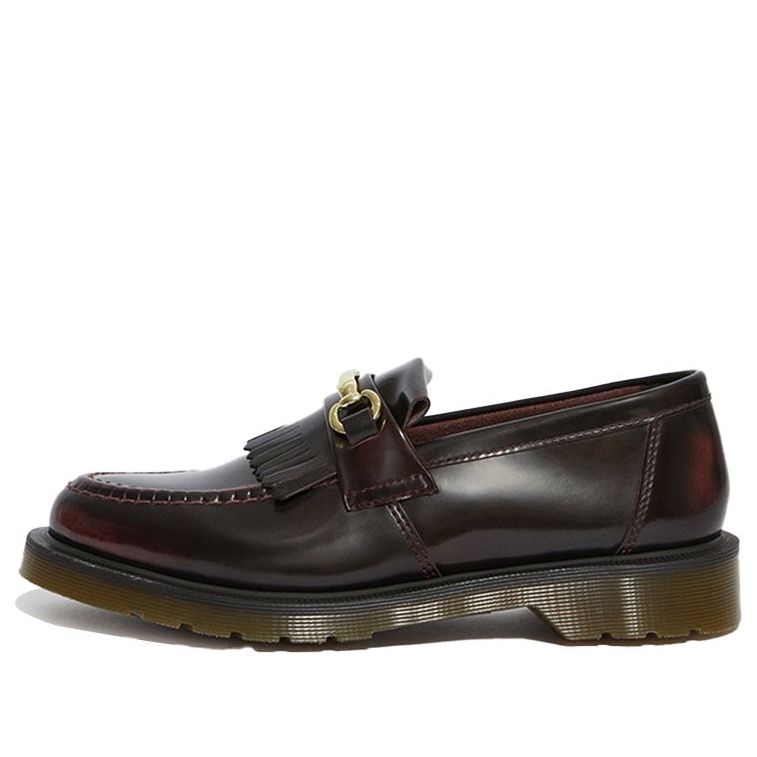 (WMNS) Dr. Martens Adrian Snaffle Loafer 'Cherry Red Arcadia' 25363600