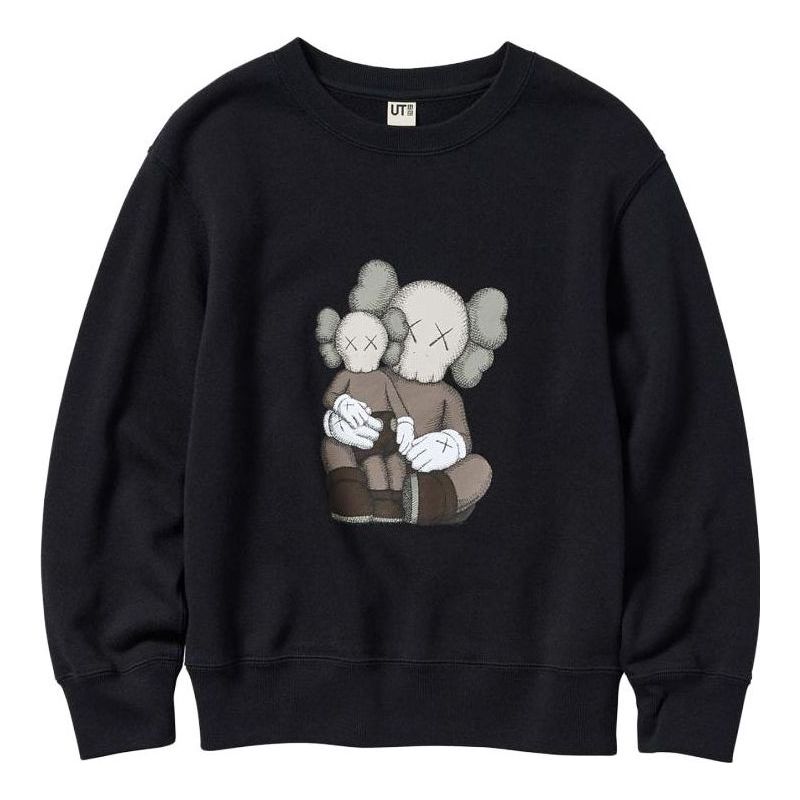 UNIQLO x KAWS Tokyo Graphic UT Sweatshirt Asia Sizing 'Black' 467773-09