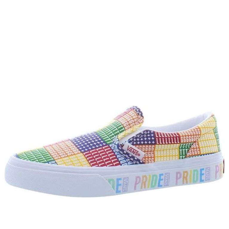 (PS) Vans Classic Slip On Pride Shoes 'Multi' VN0A4BUT3WJ