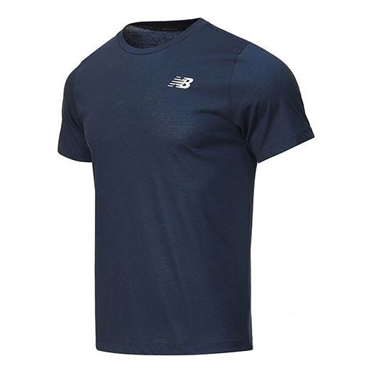 New Balance Impact Run Short Sleeve Tee 'Blue' AMT11070-ECL
