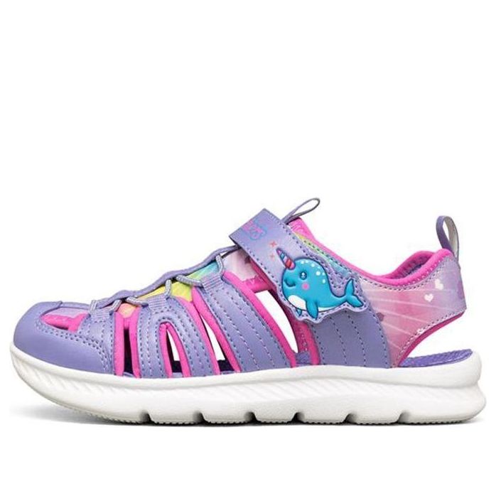 (GS) Skechers C-Flex Sandal Dazzling Explorer 'Purple Multi' 302721L-LVMT