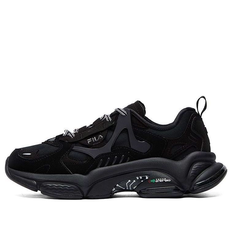 (WMNS) Fila RJV Low Running Shoes GS Black T12W111107FBK