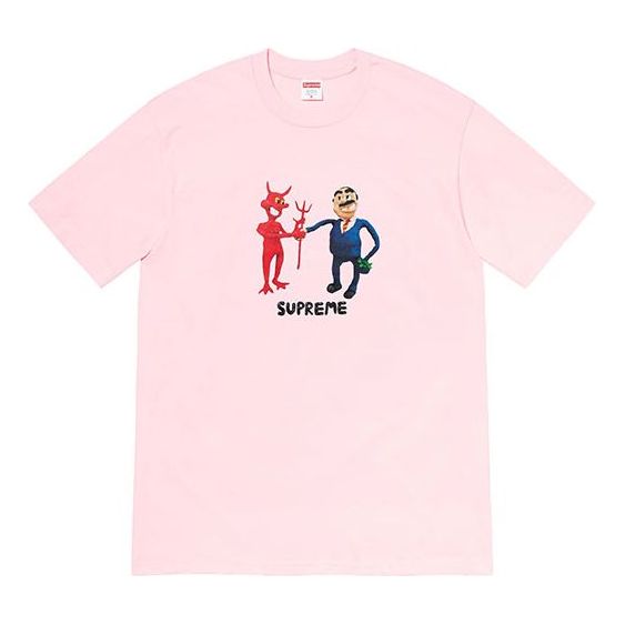 Supreme Business T-Shirt 'Pink' SUP-SS23-183