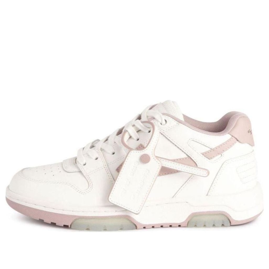 (WMNS) Off-White Out Of Office "Ooo" low-top Sneakers 'Pink White' OWIA259C99LEA0050130