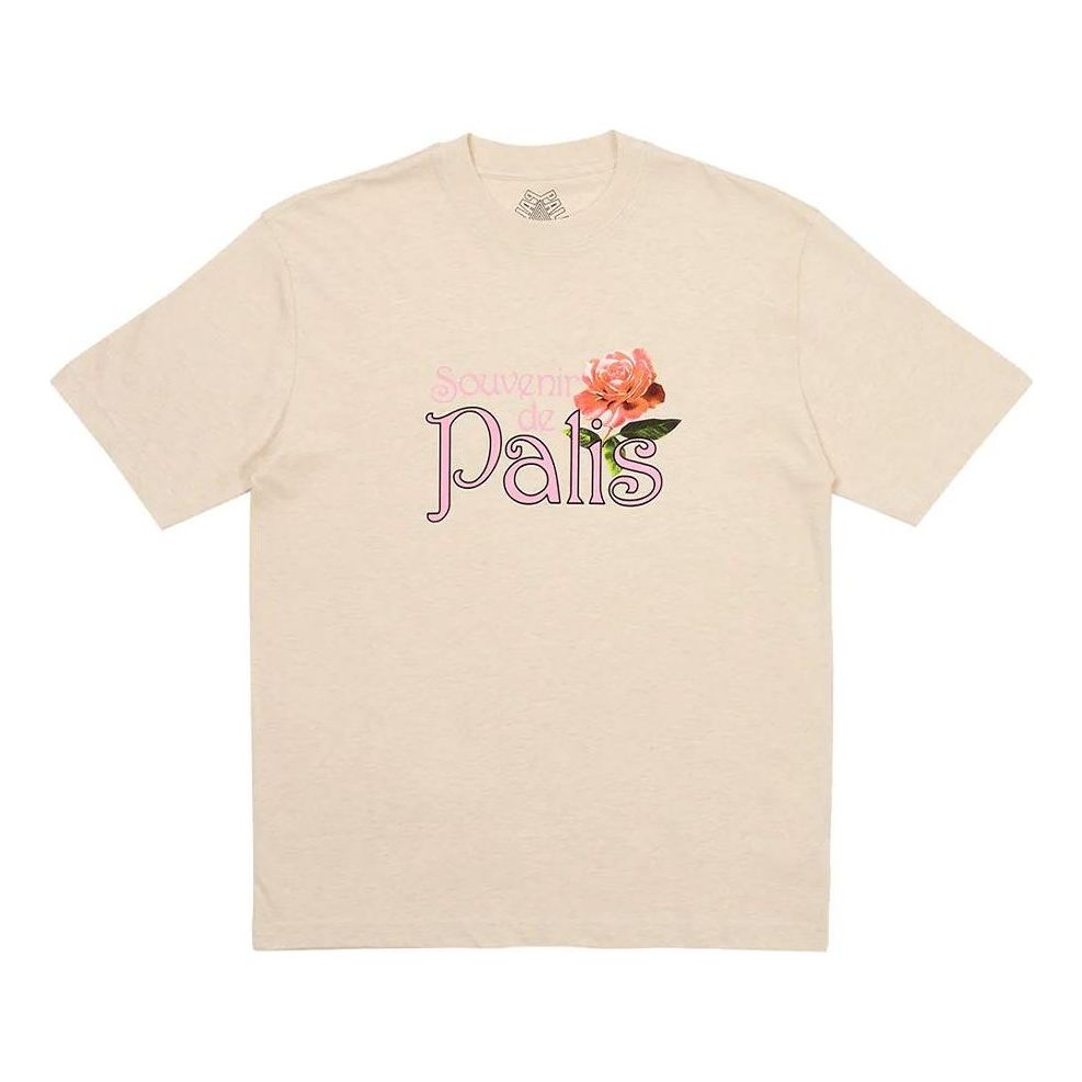 Palace Alfresco T-Shirt 'Oatmeal Marl' P24TS213