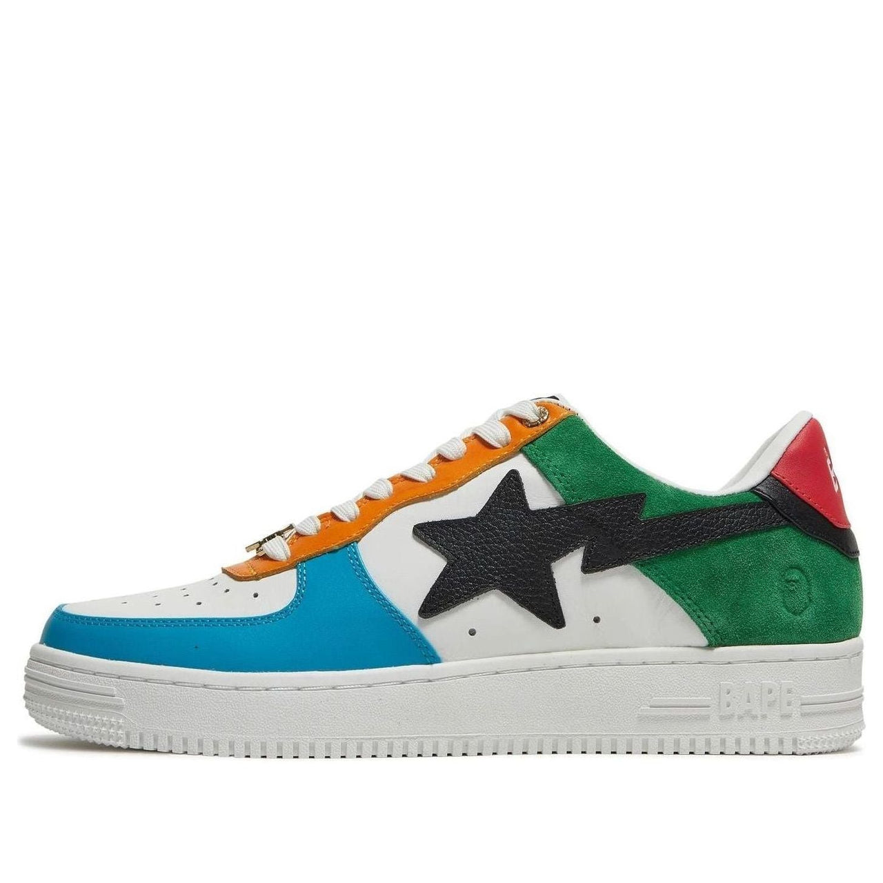 A BATHING APE Bape Sta Tokyo Low 'Multicolor White' BAPESTA-TOKYO-LOW