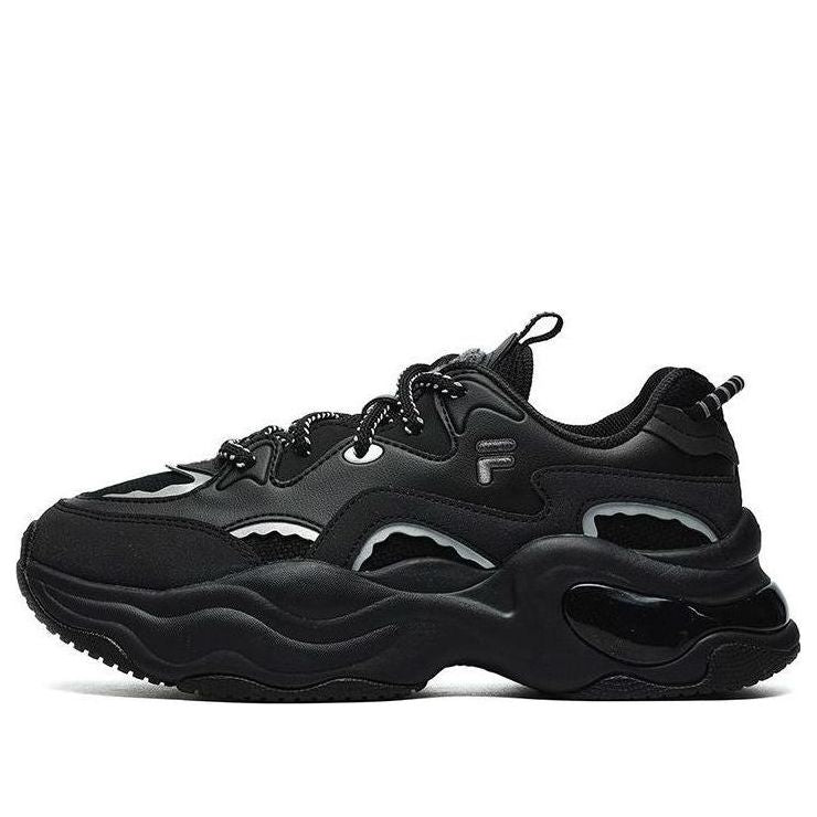 (WMNS) FILA FUSION Bubble Sneakers 'Black' T12W241302FBQ