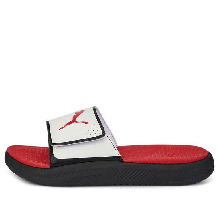 PUMA Softride Slide 'White Black Red' 382112-08