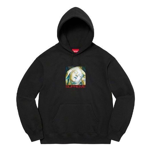 Supreme Ecstasy Hooded Sweatshirt 'Black White' SUP-FW21-268