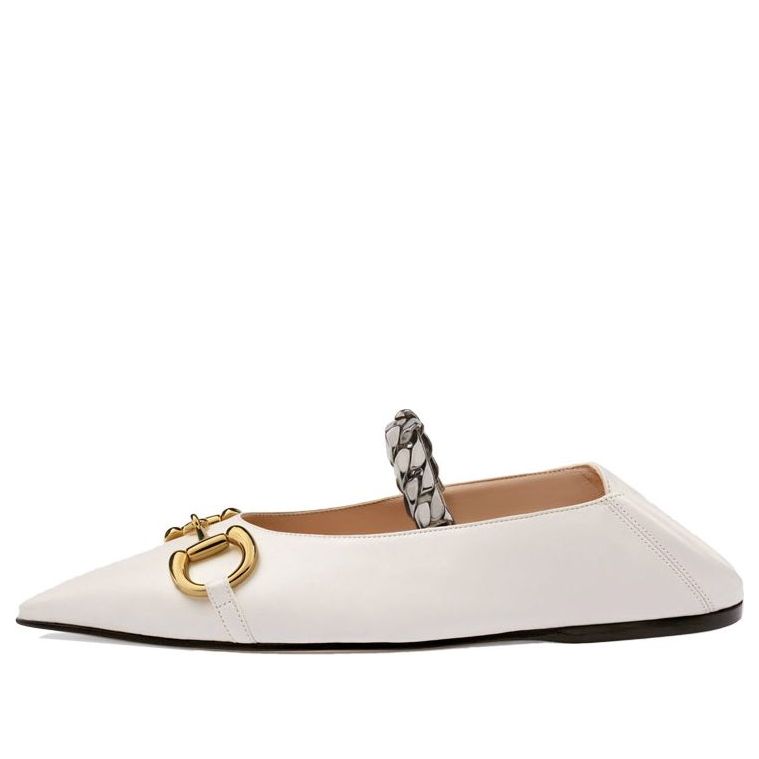 (WMNS) Gucci Shoe White 621161-1RH00-9050