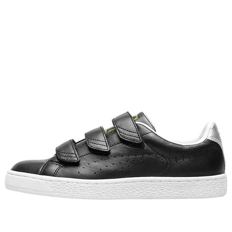 (WMNS) PUMA Basket Strap Explosive 'Black White' 362741-01