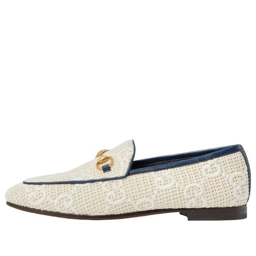 (WMNS) Gucci Princetown GG-Supreme Canvas Backless Loafers 'Cream' 431467-FABQG-9188