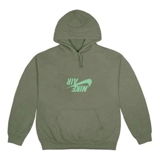 Travis Scott x Jordan Crossover Alphabet Printing Autumn Hoodie 'Green' TC-375