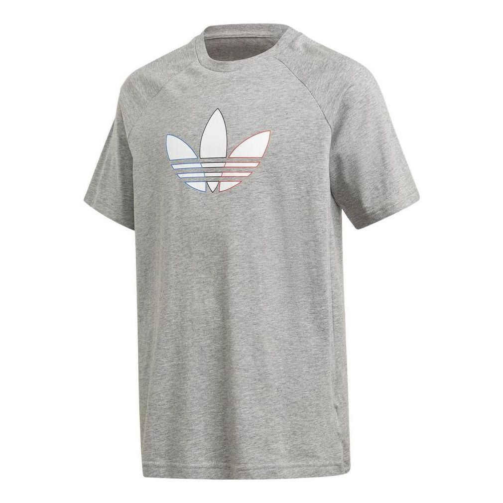 (GS) adidas Adicolor Graphic Tee 'Grey' GN7435
