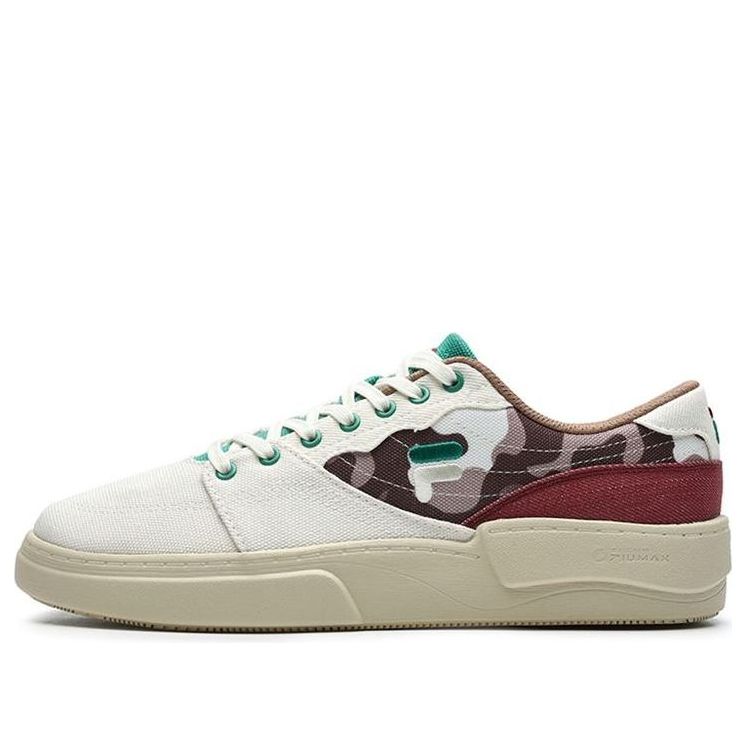 (WMNS) FILA FUSION Flip Skate Shoes 'White Red' T12W228211FGB