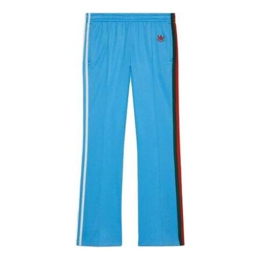Gucci x adidas Cotton Jersey Sweatpants 'Light Blue' 691785-XJEK2-4713