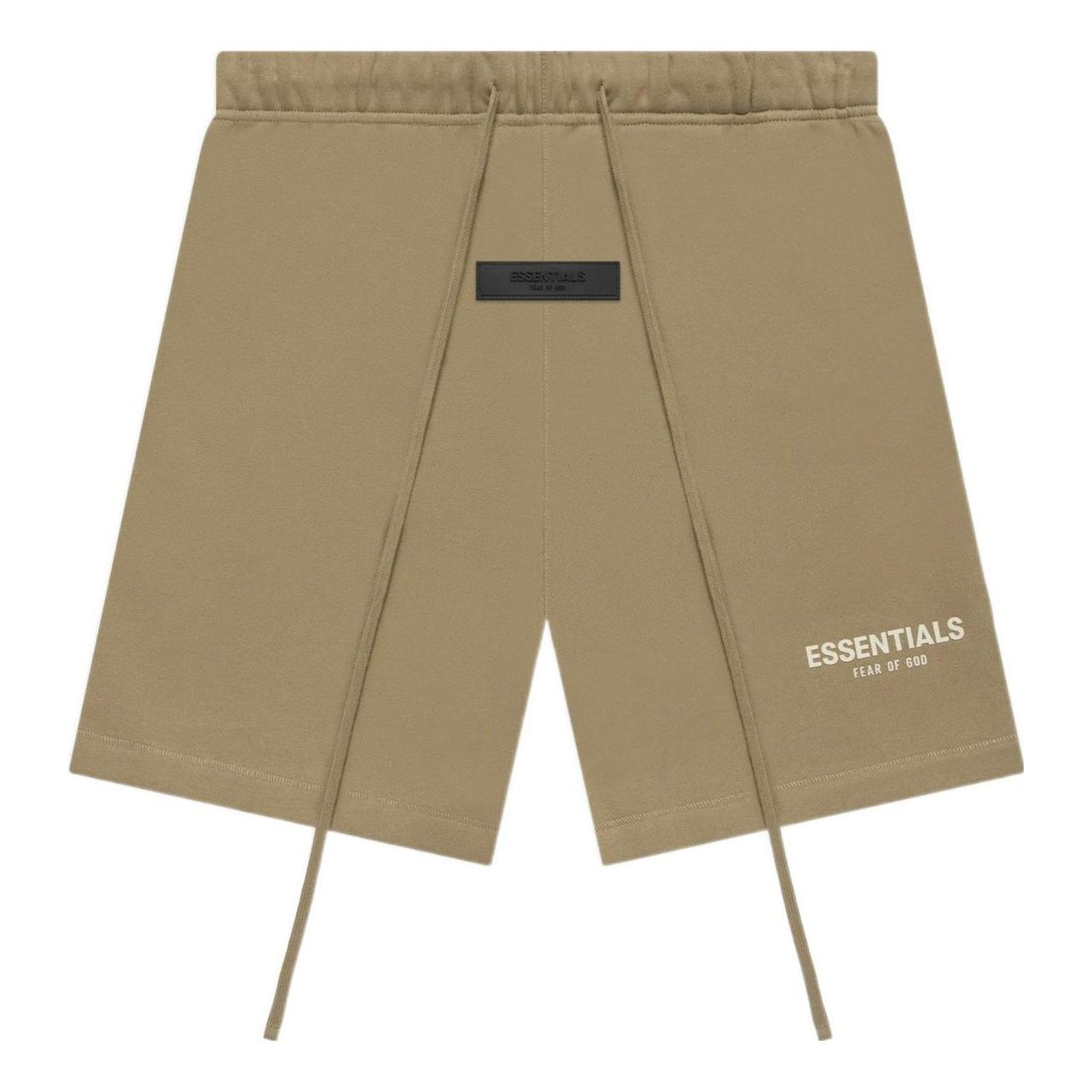 Fear of God Essentials SS22 Logo Sweatshorts 'Oak' FOG-SS22-400