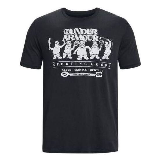 Under Armour Coach Sporting Goods T-shirt 'Black' 1376854-001