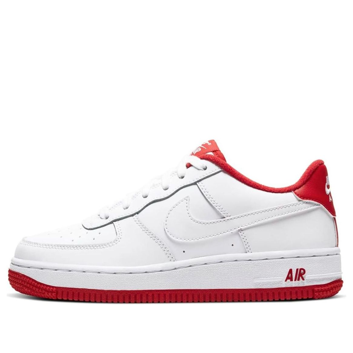 (GS) Nike Air Force 1 'White University Red' CD6915-101