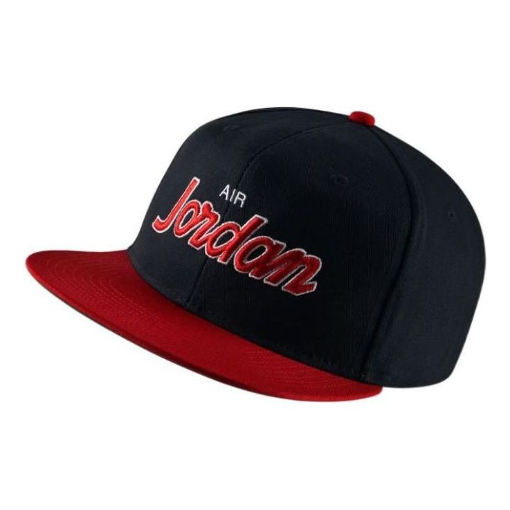 Air Jordan Pro Script Cap 'Black Red' AV8448-010
