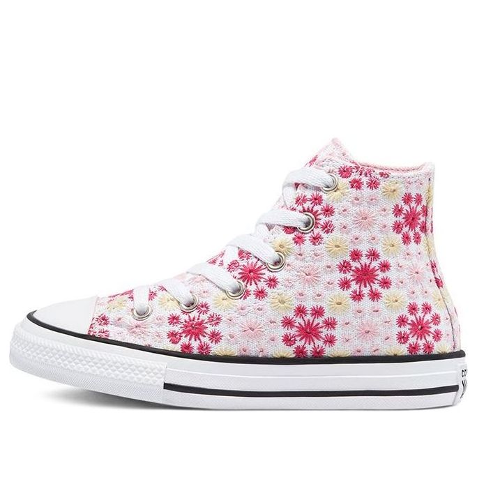 (GS) Converse Chuck Taylor All Star High 'Broderie' 671286C