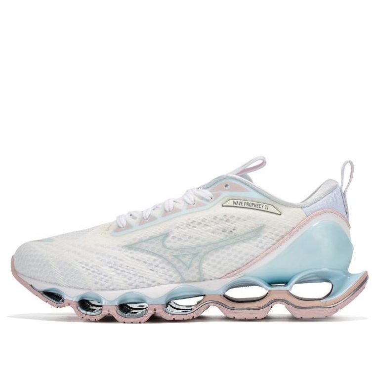 (WMNS) Mizuno Prophecy 11 Shock Absorption Breathable Blue Pink J1GD220040